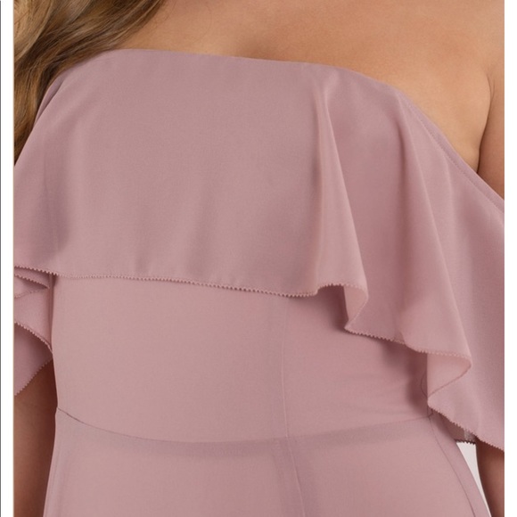 Tobi Mauve Ruffle Top Maxi Dress - Picture 2 of 12